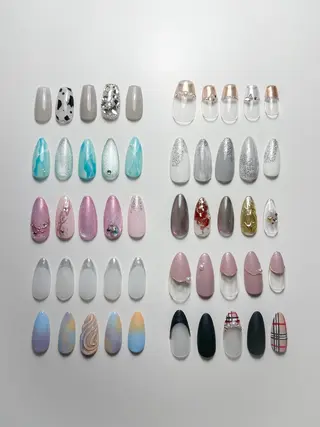 ミディアム Re nail所属・Re nailのネイルデザイン