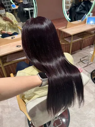 ロング designcolo r/似合わせNOKAのヘアスタイル