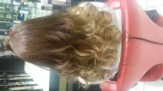 カラー ロング 福田 武士のヘアスタイル