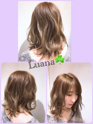 ミディアム ヘアアレンジ Factory5【ファクトリーファイブ】所属・髪質改善お任せ ください♪ひとみのヘアスタイル