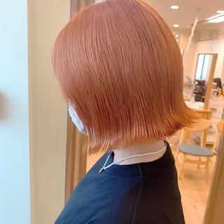 ショート カラー NUMBER_ ユイナのヘアスタイル