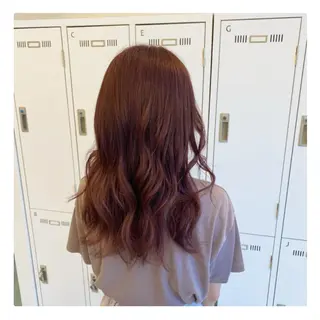 ロング カラー YUNA ユウナのヘアスタイル