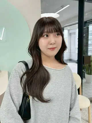 ロング IROW天神大名店 /スタッフモデルのヘアスタイル