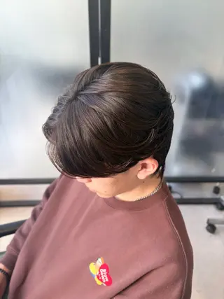 パーマ メンズ 曲がる縮毛矯正/ メンズパーマ森隆之介のヘアスタイル