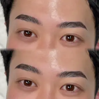 メンズ アイブロウ 梅田 op_l  / まつパ  アイブロウのマツエク・マツパデザイン