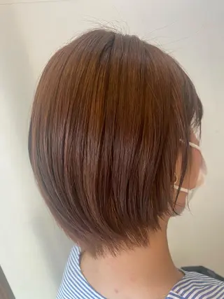 ショート カラー ✨垢抜け✨3Dカラー 山本美侑のヘアスタイル