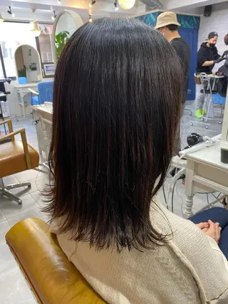 セミロング SHIAN立川　及川 17時〜限定のヘアスタイル