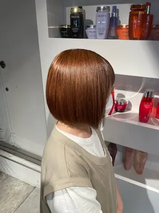 ミディアム カラー 声優オタク美容師🎀 𝑹𝑰𝑵𝑶𝑵のヘアスタイル