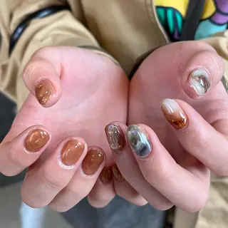 ネイル nail salon O (en)所属・vegh. nail／阿波座のネイルデザイン