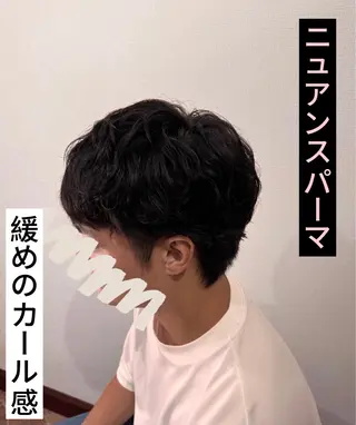 パーマ メンズ AMANO カットモデル募集中のヘアスタイル