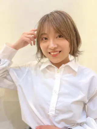 ショート カラー トータルビューティー K:R鶴川のヘアスタイル