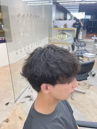 パーマ メンズ 👑メンズパーマ屋 👑/栄/馬場斗生のヘアスタイル