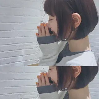 ショート カラー Fuuu《フゥ》所属・シノザキ シンゴのヘアスタイル
