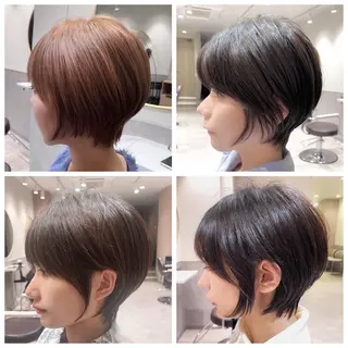 ショート 銀座⭐️髪質改善⭐️ 平中　留生のヘアスタイル