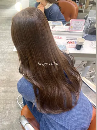 ロング カラー ハイトーンカラー/ 長さだし🐇きょうかのヘアスタイル