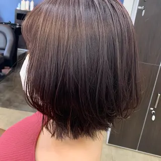 ミディアム カラー ✨艶カラー/韓国ヘア ✨momoriのヘアスタイル