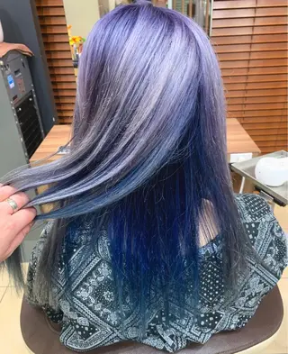 ロング カラー Nagisa ナギサのヘアスタイル