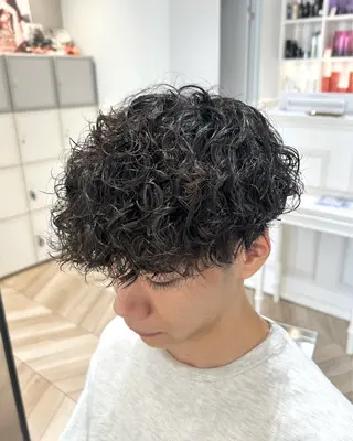 パーマ メンズ NYNY 🌺Ruiのヘアスタイル