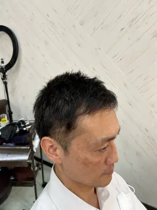 ショート メンズ MITOMO SHUTOのヘアスタイル