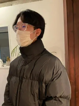 メンズ silo所属・silo MOKA 顔周りカット🦦のヘアスタイル