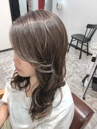 ロング カラー 神野 洸都のヘアスタイル