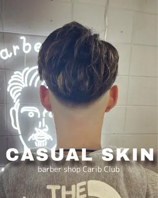 ショート 天王寺で1番人気の フェード師/大野尋哉のヘアスタイル