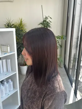 カラー Hamaguchi Naoのヘアスタイル