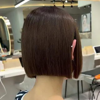 ミディアム カラー ボブ/髪質改善 jionのヘアスタイル