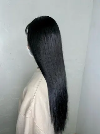 ロング 北川 飛瑶のヘアスタイル