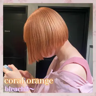 ミディアム カラー 💗ガーリーヘア🎀 saki💗のヘアスタイル