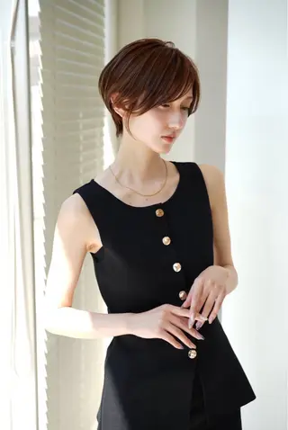 ショート カラー 加賀 千聖 /soigneのヘアスタイル