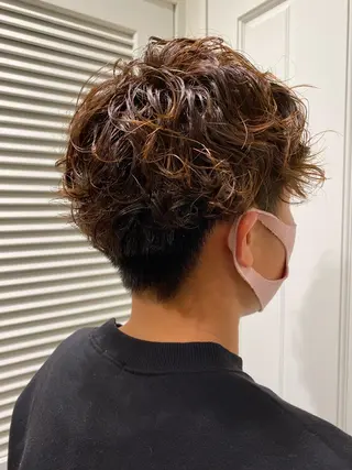 ショート パーマ kawabe maikoのヘアスタイル