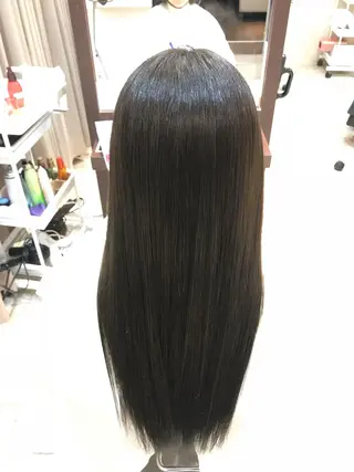ロング カラー 美髪矯正/髪質改善 /ヨナミネのヘアスタイル