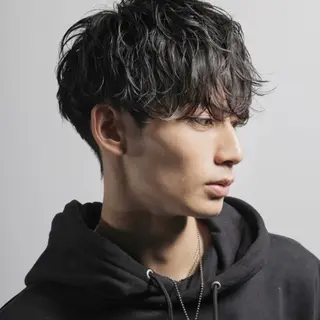 パーマ メンズ 金澤 響のヘアスタイル