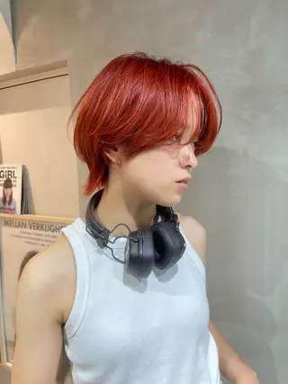 カラー カノン/透明感カラー /酸性ストレートのヘアスタイル