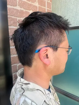 ショート カラー パーマ ヘアアレンジ メンズ キッズ ネイル マツエク・マツパ アイブロウ times salon名駅所属・久木原 ゆりのヘアスタイル