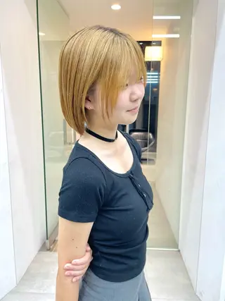 ショート 白濱 友樹のヘアスタイル