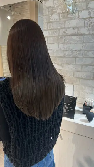 セミロング カラー 今泉 ひろきのヘアスタイル