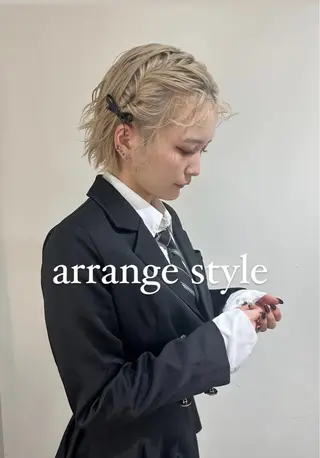 ショート 似合わせ大得意美容師 .Haruka.のヘアスタイル