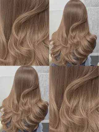 ロング カラー ⠀韓国スタイル/ ami🇰🇷🤍のヘアスタイル