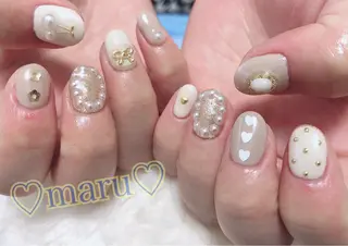 ネイル まるみ ♡のネイルデザイン