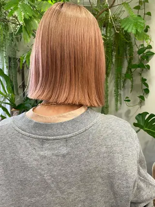 ショート カラー なぎ🌿.∘[ボブ, ニュアンスカラー]のヘアスタイル