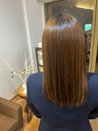 セミロング 臺 佳連のヘアスタイル