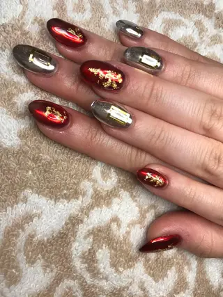 ネイル ネイルサロンハピーナ自宅サロン所属・金沢 未緒のネイルデザイン