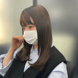 セミロング カラー Wehlen所属・透明感カラー🌟 keisukeのヘアスタイル