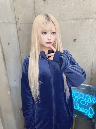 カラー ブリーチ難民の救世主 サロンINK.渋谷のヘアスタイル