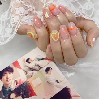 ネイル La neige* yuki 🥯🍑のネイルデザイン