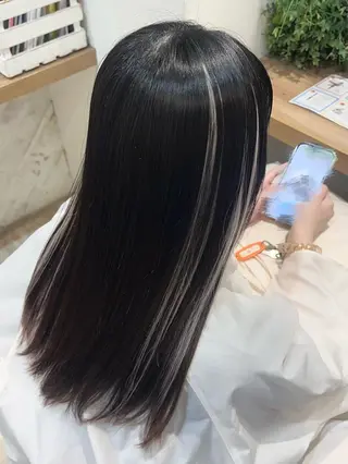 ロング 横浜🎀ツヤカラー/ 髪質改善/みさき🐱のヘアスタイル