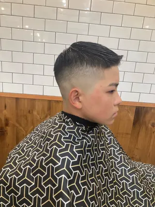 ショート メンズパーマ メンズカットYUKIのヘアスタイル