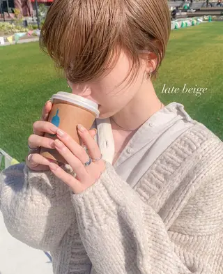 ショート warme𓂂𓂃 fukaのヘアスタイル